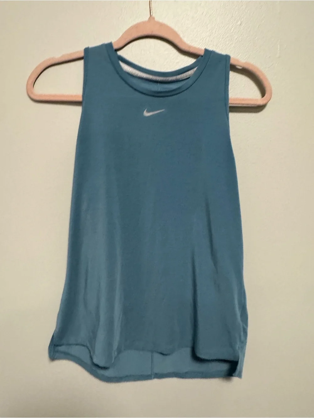 Nike Dark Teal Blue Sleeveless Performance Dri-Fit Tank